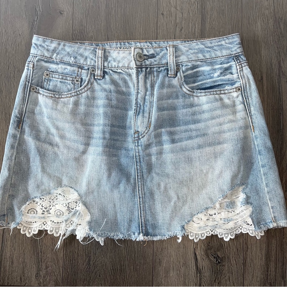 American Eagle Hi Rise Mini Skirt